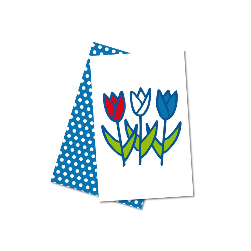 Cadeaukaartjes Tulpen  2-set