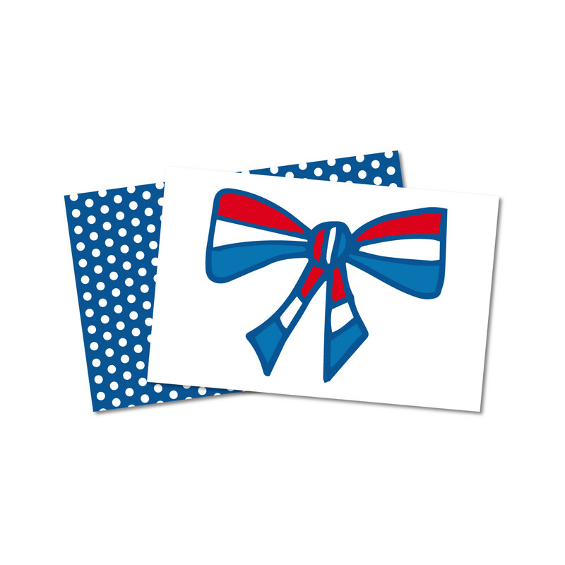 Cadeaukaartjes Strikje 2-set