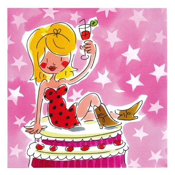 Blond Amsterdam Party Girl