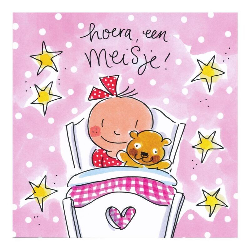 Blond Amsterdam Hoera een meisje