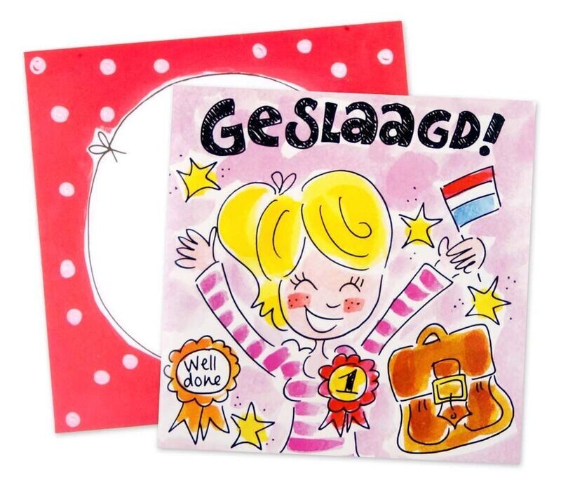 Blond Amsterdam Geslaagd