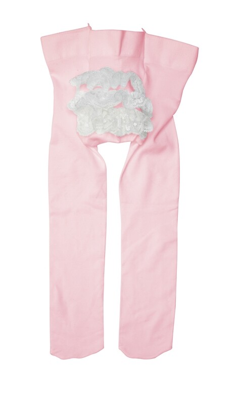 Country Kids Ruffle Rhumba Tight Pink