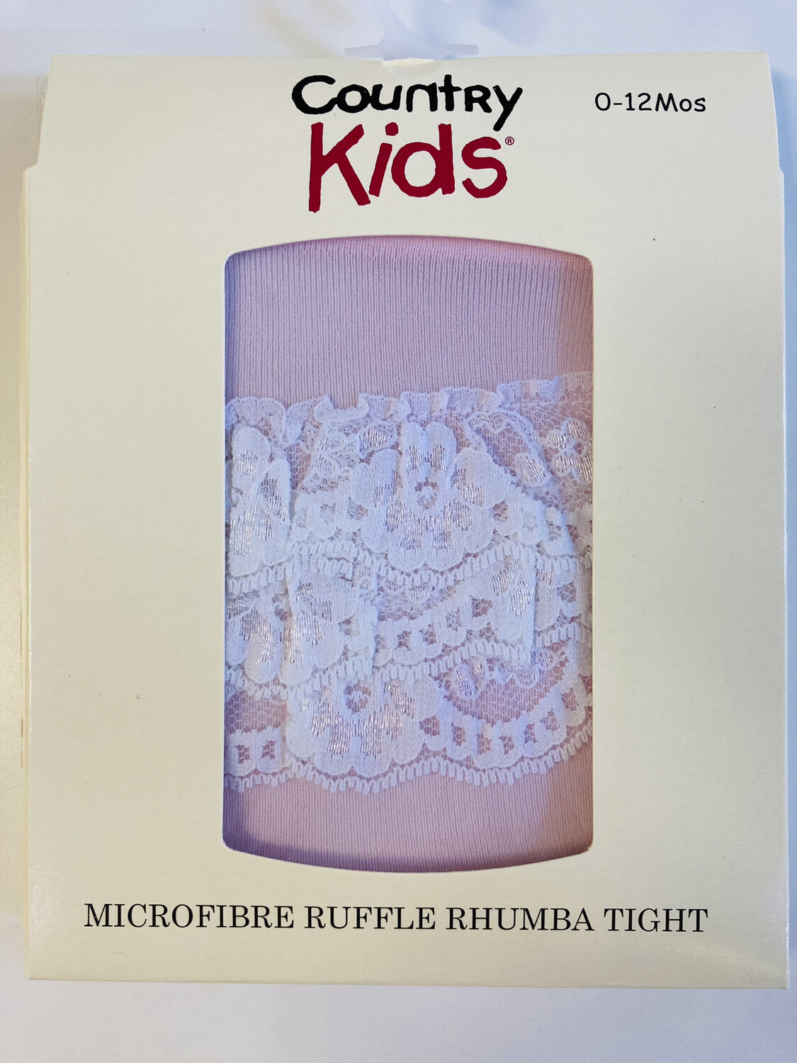 Country Kids Ruffle Rhumba Tight Pink