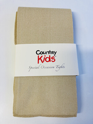 Country Kids Gold Sparkle Tights
