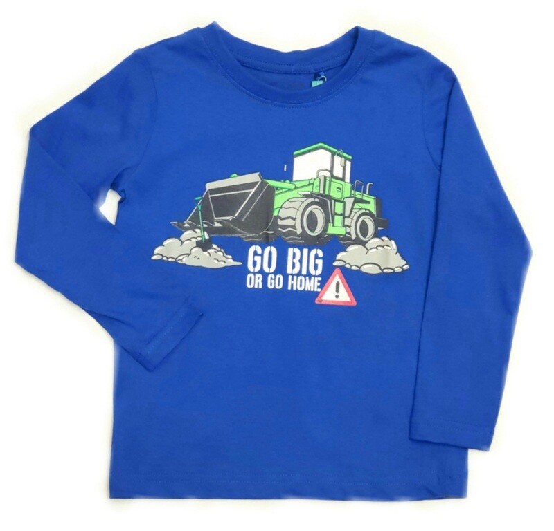 Blue Seven Boys Long sleeved Top Blue Blue Seven Boys Long sleeved Top Blue