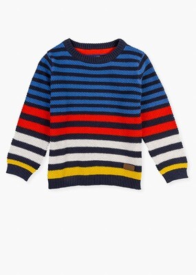 Losan Boys Stripy knit sweater.