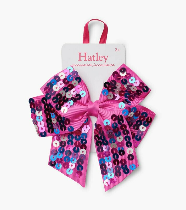 Hatley Pretty Sequinned Large Bow Clip