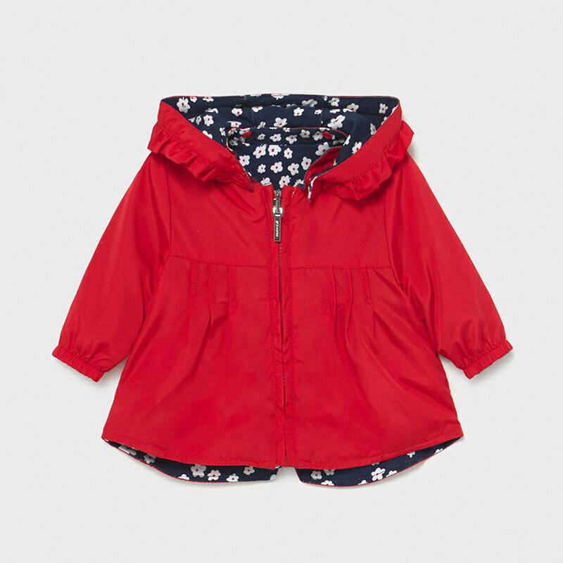 Mayoral Baby Girls Reversible windbreaker coat Mayoral Baby Girls Reversible windbreaker coat