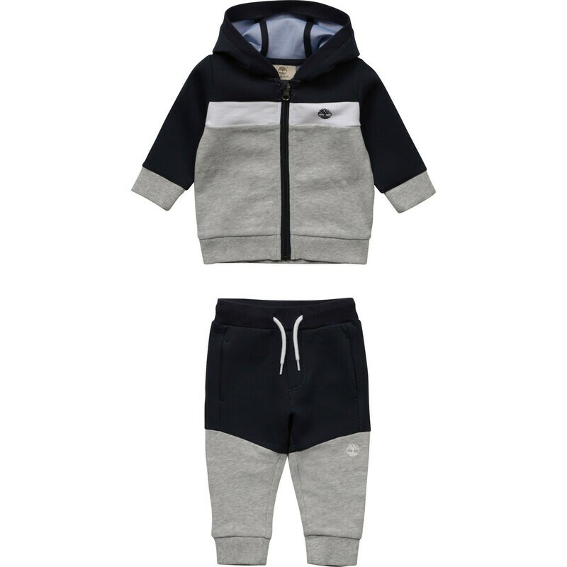 Timberland Mini Boys Navy blue and grey tracksuit