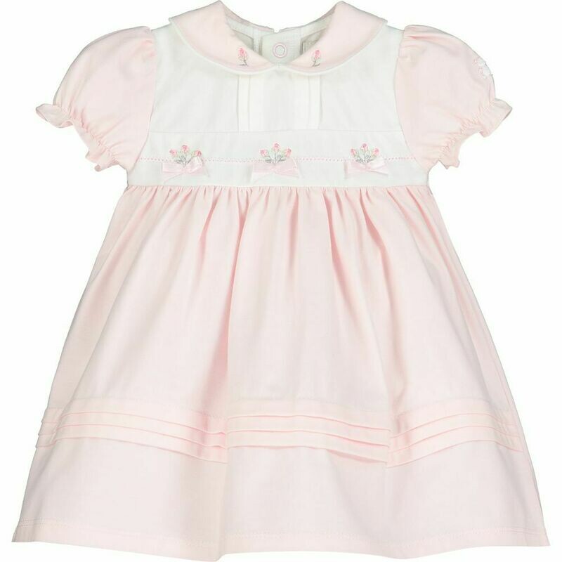 Emile et Rose Wisteria Baby Girls Pink Dress
