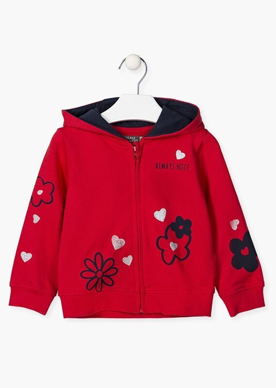 Losan Girls Cotton Jacket with zip Losan Girls Cotton Jacket with zip
