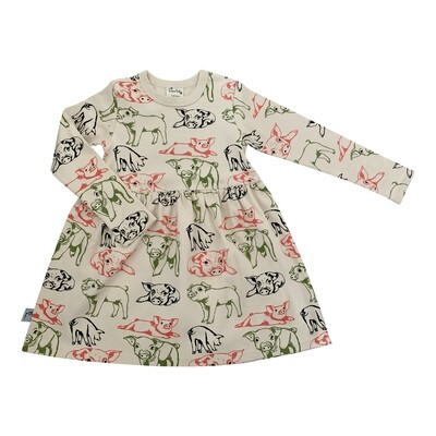 ORGANIC COTTON KIDS DRESS | PIGLET