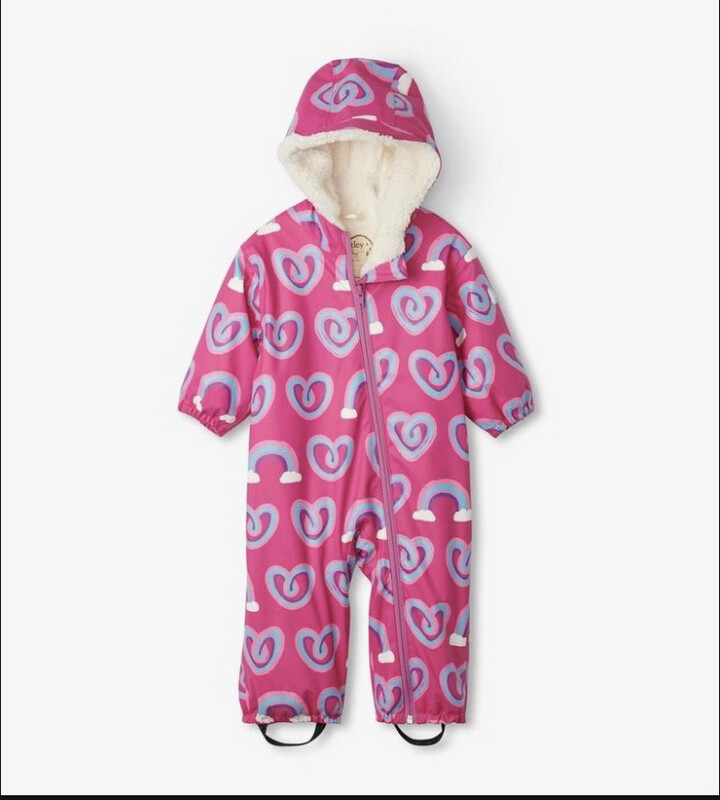 Hatley Baby Girl Bundler , Sherpa lined , colour change Hatley Baby Girl Bundler , Sherpa lined , colour change