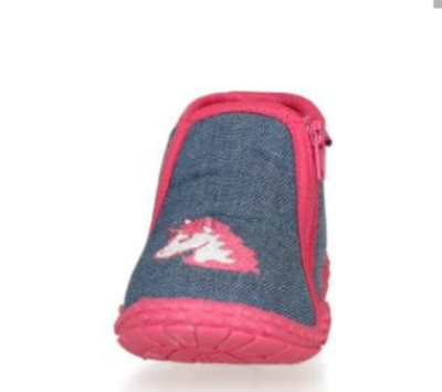 Playshoes Denium Unicorn Slipper