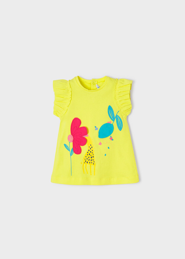 Mayoral Baby Girl Yellow Summer Dress