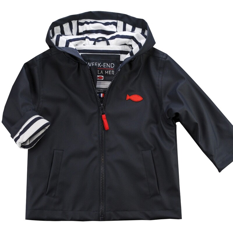 Weekend A La Mer Navy Raincoat Weekend A La Mer Navy Raincoat