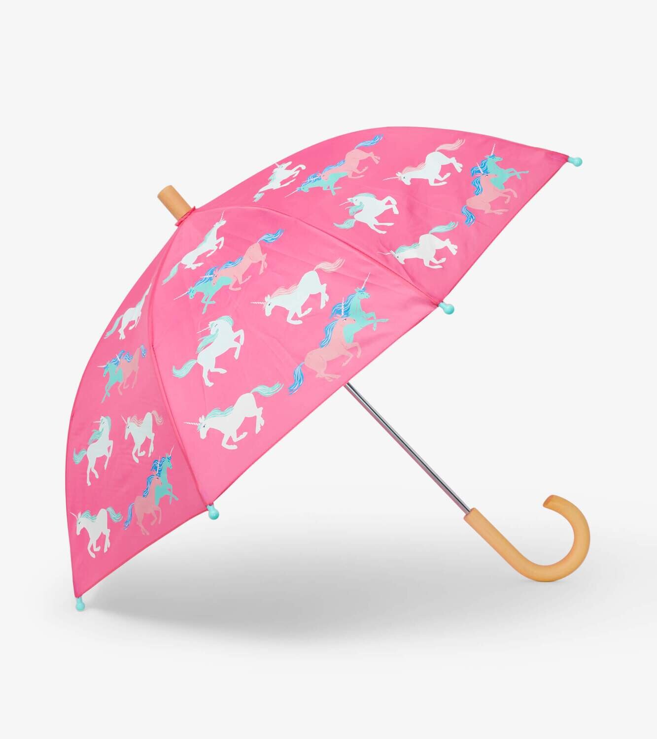 Hatley Girls Frolicking Unicorns Colour Changing Umbrella