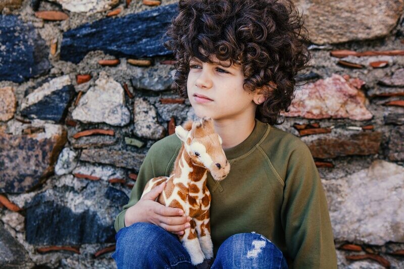 WWF Giraffe 31cms Plush Toy