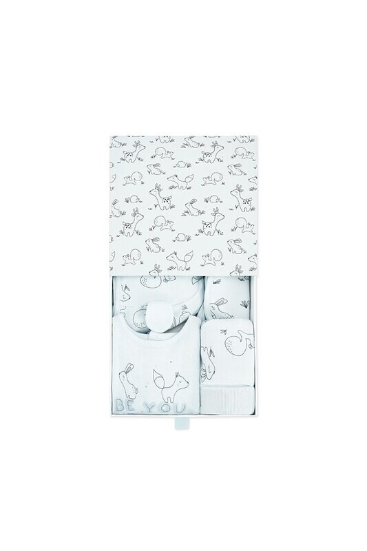 Boboli Baby 4 pieces with gift case Blue Boboli Baby 4 pieces with gift case Blue
