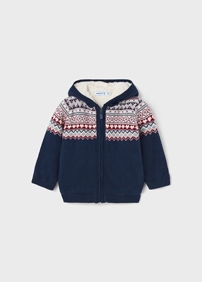 Mayoral Baby Knitted jacket with wool lining Mayoral Baby Knitted jacket with wool lining