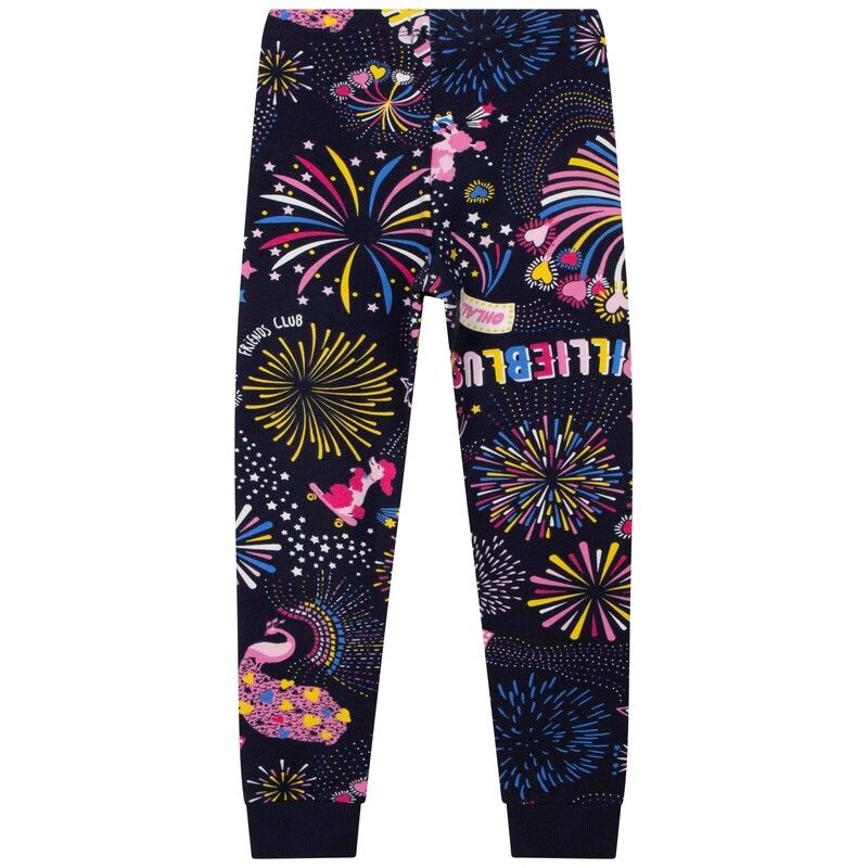BillieBlush Navy Fun print Leggings BillieBlush Navy Fun print Leggings