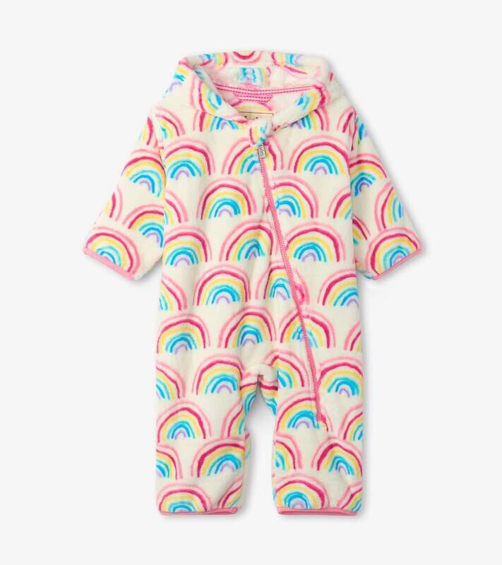 Hatley Pretty Rainbows Fuzzy Fleece Baby Bundler Hatley Pretty Rainbows Fuzzy Fleece Baby Bundler