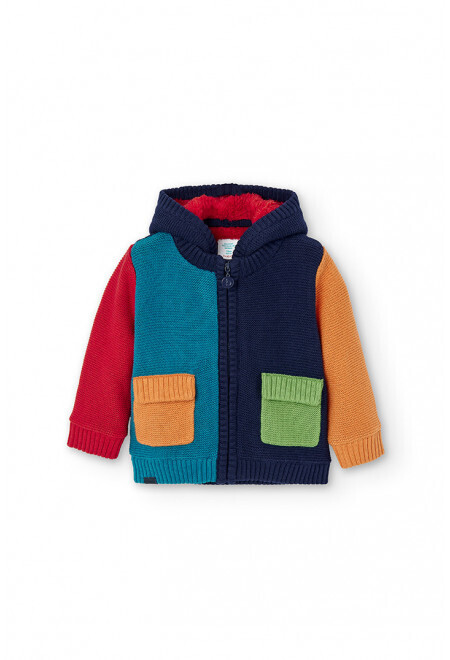 Boboli Knitwear hooded jacket