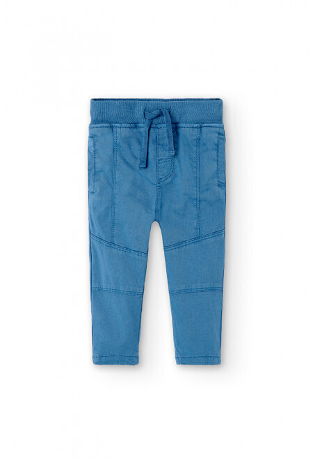 Boboli Boys Stretch Blue Trousers