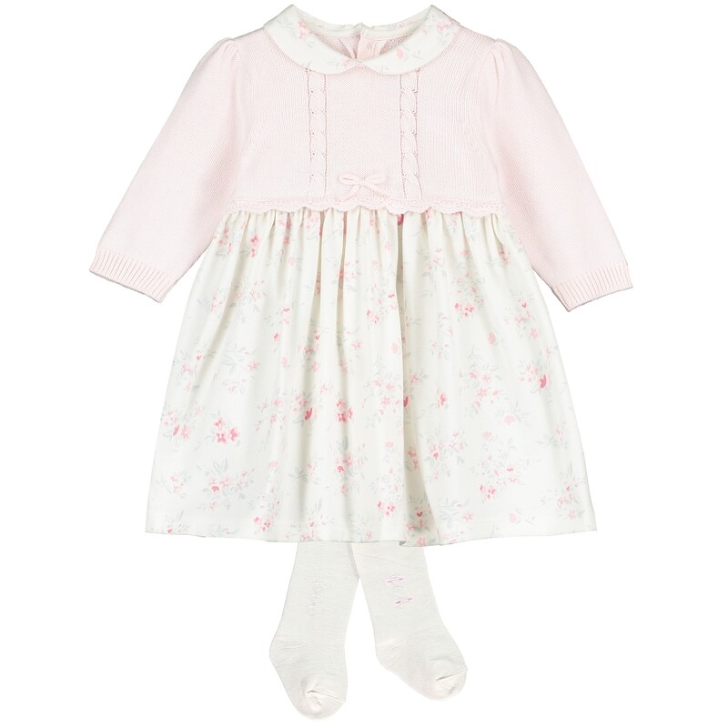 Emile et Rose Baby Girl Dress and Tights