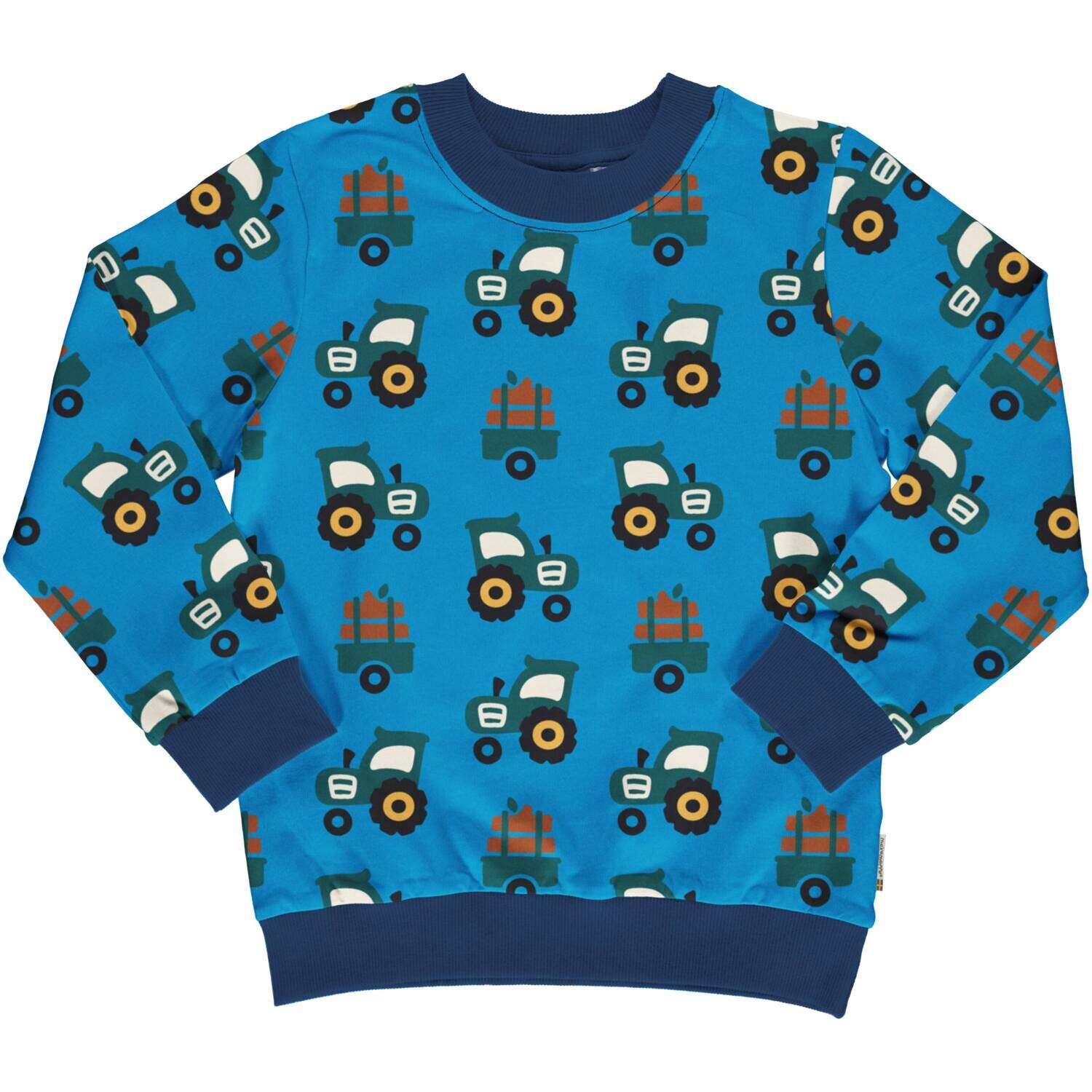 Maxomorra Tractor Sweater Lined