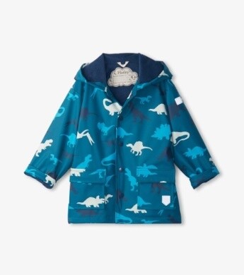 Hatley real dinos colour changing raincoat