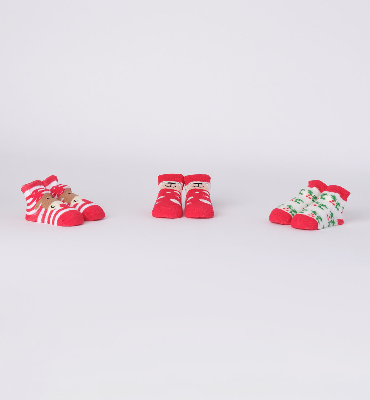 iDO Christmas Sock Set for Babies