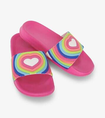 Hatley Rainbow Hearts Sliders