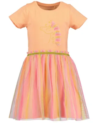 Blue Seven Dress Orange