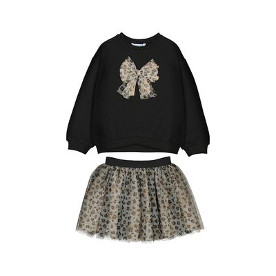 Mayoral Girls tulle skirt and jumper set