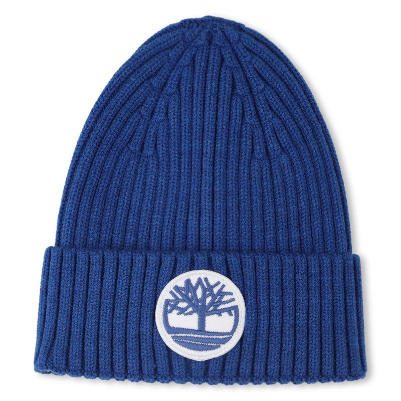 Timberland Beanie Pull on Hat Blue