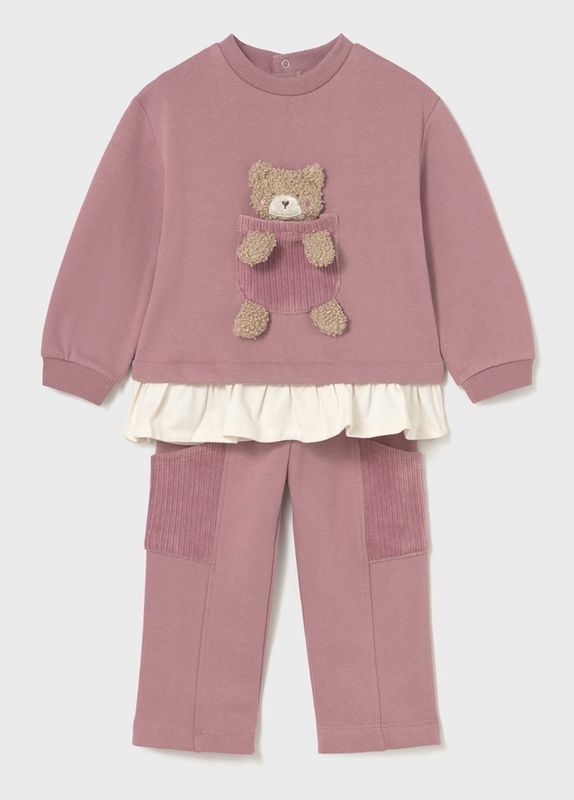 Mayoral Tracksuit with Teddy Bear Motive Mayoral Tracksuit with Teddy Bear Motive