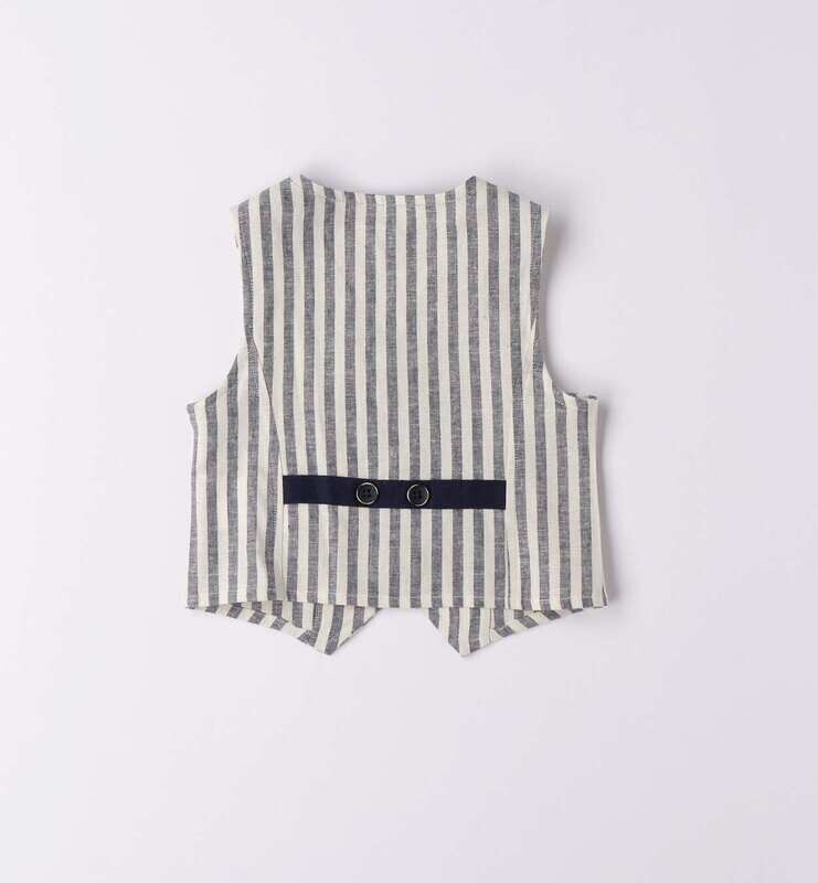 iDO Boys Elegant Striped waistcoat