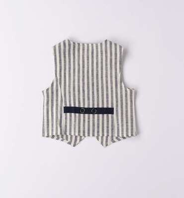 iDO Boys Elegant Striped waistcoat
