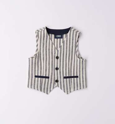 iDO Boys Elegant Striped waistcoat
