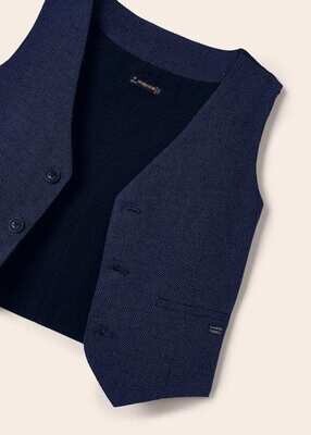 Mayoral Boys Blue Waistcoat