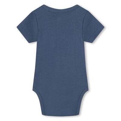 Timberland 2 Pack 100% Cotton Rompers with Gift Box