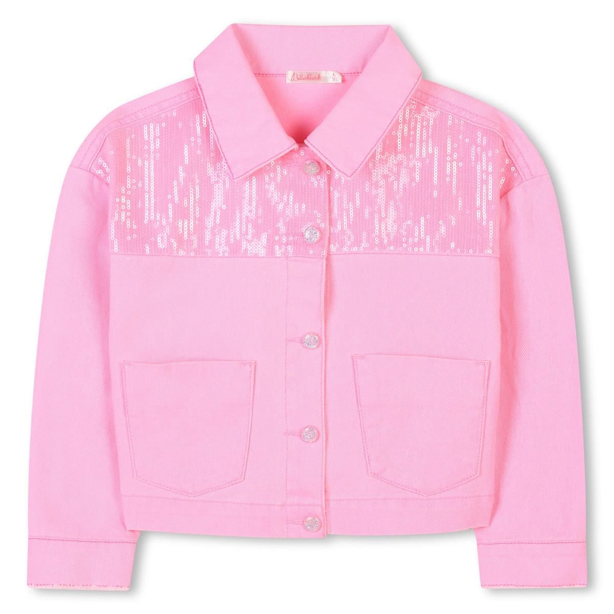 BillieBlush Pink Denium Jacket