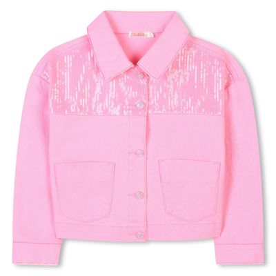 BillieBlush Pink Denium Jacket