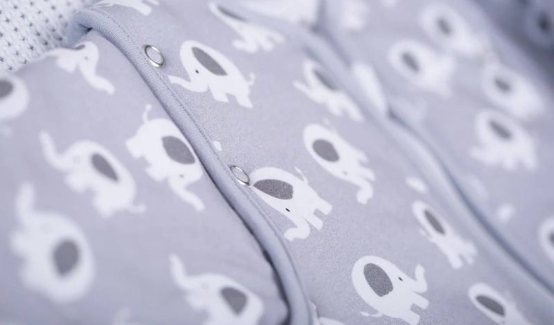 Babyboo Ellie Elephant Organic Cotton SnuggleBoo Sleeping bag 2.5 tog