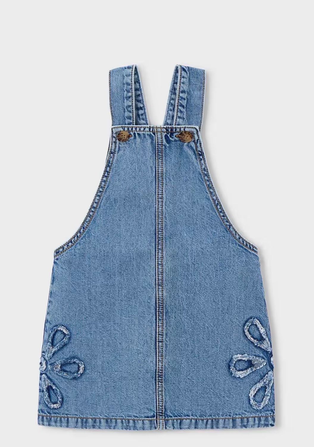 Mayoral Flowing denim Dungarees Dress