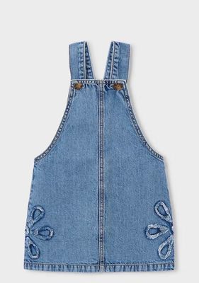 Mayoral Flowing denim Dungarees Dress