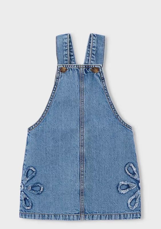 Mayoral Flowing denim Dungarees Dress