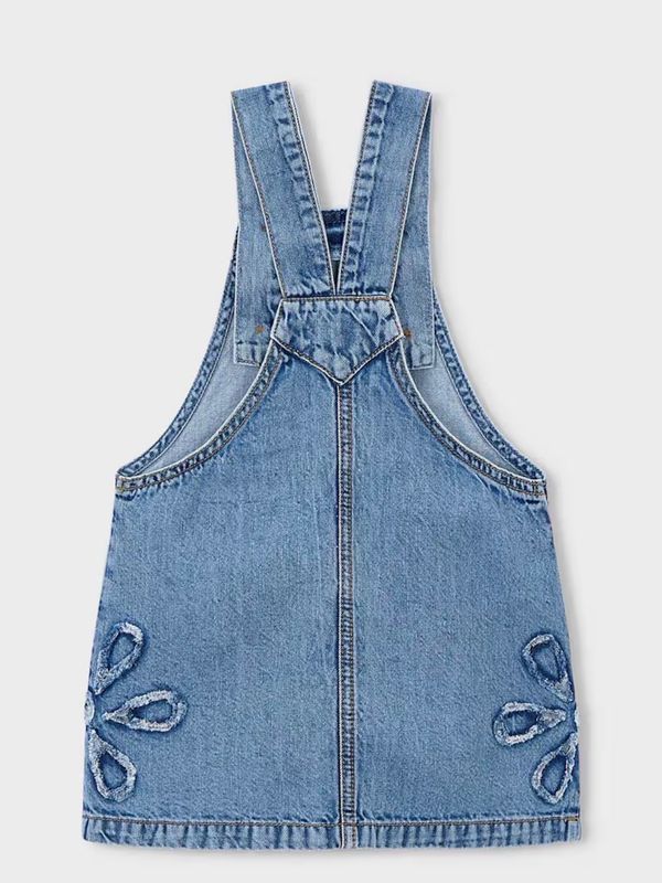 Mayoral Flowing denim Dungarees Dress