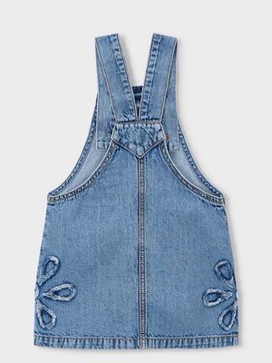 Mayoral Flowing denim Dungarees Dress